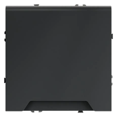 Изображение Розетка встраиваемая VOLTUM S70 с заземлением, защитными шторками и крышкой 16А, (графит)